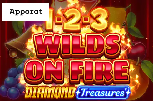 1-2-3 Wilds on Fire Diamond Treasures